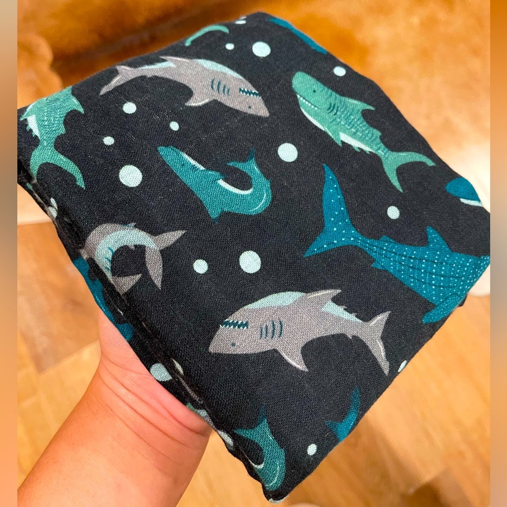 The Keiki Dept. Shark Swaddle